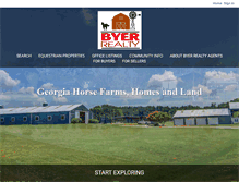 Tablet Screenshot of byerrealty.com